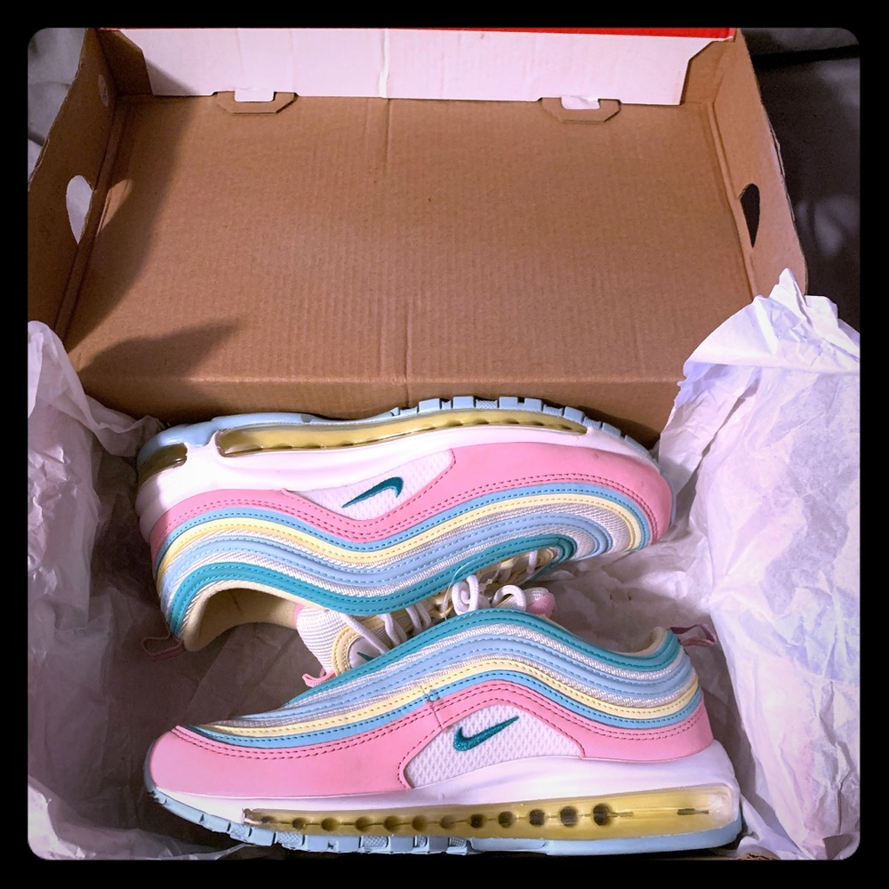 Air max 97-Easter hues edition size 7.5 women’s